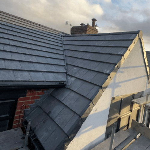 Recent Rugby roofing project 1