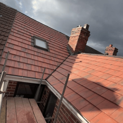 Recent Rugby roofing project 8