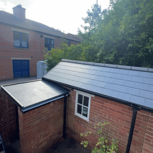 Recent Rugby roofing project 5