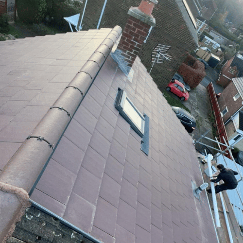 Recent Rugby roofing project 6